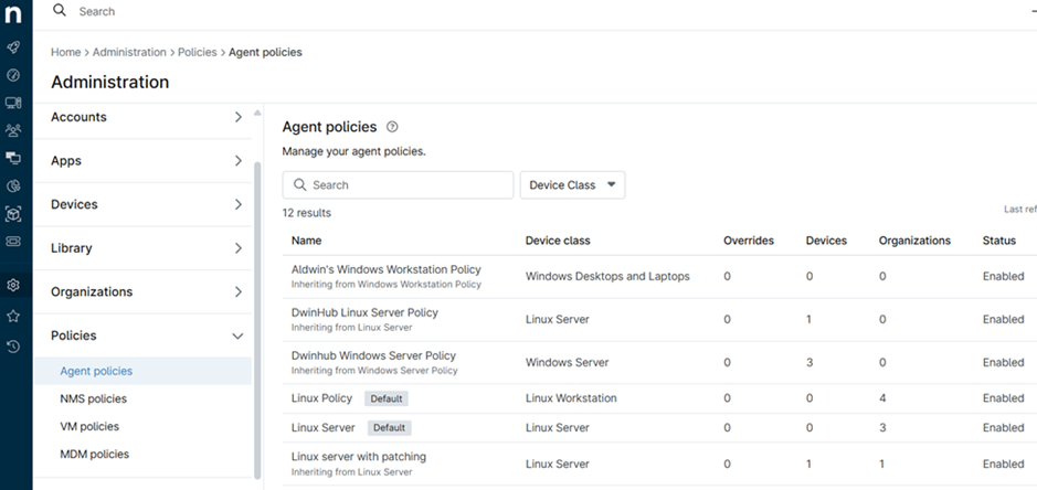 IT Policy enforcement