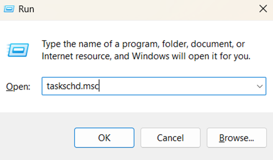 Open Task Scheduler